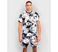 Venum UFC Zenith Fight Week Short Sleeve T-Shirt Black White Orange - XXL