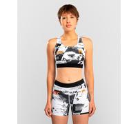 Venum UFC Zenith Fight Week Sports Bra Black White Orange - S