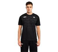 Venum UFC Zenith Men's Navy Blue/Burgundy/Silver Authentic Fight Week Performance Long Sleeve Rashguard - M