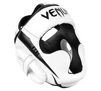 Venum Unisex Elite Headgear, White/Black, One Size