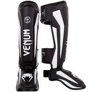 Venum Unisex Elite Standup Shinguards, Black/White, Medium