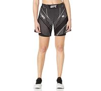 Venum Women's UFC Authentic Fight Night Shorts-Long Fit, Black, XS