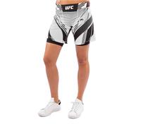 Venum Women's UFC Authentic Fight Night Shorts-Long Fit White