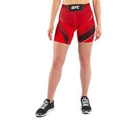 Venum Women's UFC Authentic Fight Night Vale Tudo Shorts-Long Fit Red