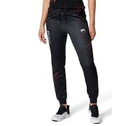 Venum Women's UFC Authentic Fight Week 2.0 Jogger Black/Red Sweatpants, Large