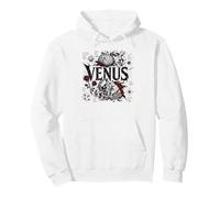 Venus Classical Mythology Seashell Latin Pullover Hoodie