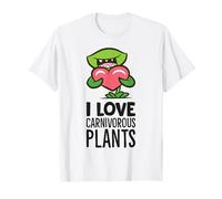 Venus Flytrap Insect Eating Plant I Love Carnivorous Plants T-Shirt