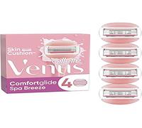 Venus Gillette Comfortglide Spa Breeze Refill Blades x 4, for Women, with 3 Blades
