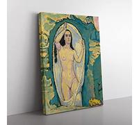 Venus In The Grotto By Koloman Moser Classic Painting Canvas Wall Art Print Ready to Hang, Framed Picture for Living Room Bedroom Home Office Décor, 60x40 cm (24x16 Inch)