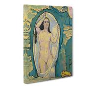 Venus In The Grotto By Koloman Moser Classic Painting Canvas Wall Art Print Ready to Hang, Framed Picture for Living Room Bedroom Home Office Décor, 30x20 Inch (76x50 cm)