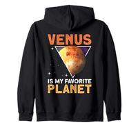 Venus Is My Favorite Planet - Venus Planet Space Lover Zip Hoodie