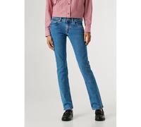 Venus Low Rise Slim Fit Jeans Stone Wash Bright Blue