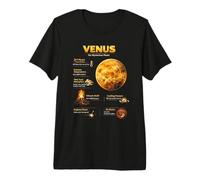 Venus Planet Infographic Premium T-Shirt
