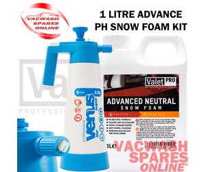 VENUS PRO 2LITRE SNOW FOAM PRESSURE PUMP SPRAYER+VALETPRO 1LITRE ADVANCE NEUTRAL
