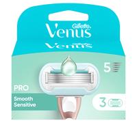 Venus Deluxe Smooth Sensitive Blades, 3 Pack