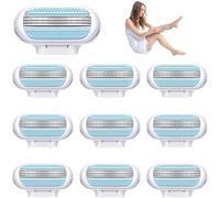 Venus Replacement Blades, Women's Razor, Replacement Blades with Triple Protective Cushion, Practical Holder, Compatible with Most Razors, Suitable for Women (Blue)