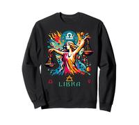 Venus star sign. Astrological sign with Libra symbol Sweatshirt