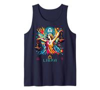 Venus Star Sign. Astrological Sign with Libra Symbol Tank Top