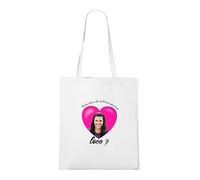 Venus Style Bella Where The Hell Have You Been Loca Funny Pink Heart Viral Meme Y2K Tote Bag White