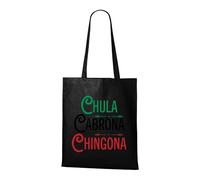 Venus Style Chingona Cabrona Y Chula Latina Empowerment Sassy Chicana Pride Tote Bag Black