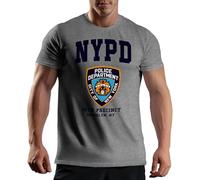 Venus Style Geschenk NYPD Brooklyn 99 Men's Grey T-Shirt Size M