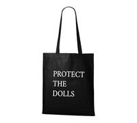 Venus Style Protect The Dolls Trans Rights LGBTQ Pride Activism Equality Statement Tote Bag Black