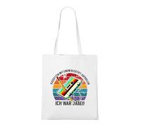 Venus Style Retro 80s 90s Cassette Tape Pencil Nostalgia Vintage Mixtape Ich War Dabei Tote Bag White