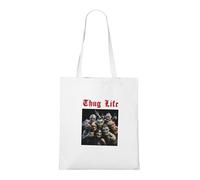 Venus Style Thug Life Monster Squad Selfie Zombie Gang Gothic Horror Comedy Tote Bag White