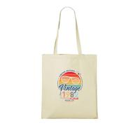 Venus Style Vintage 1983 Limited Edition Retro Sunset Birthday Aged To Perfection Tote Bag Natural