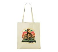 Venus Style Why Don't You Knock It Off With Them Negative Waves Retro Tank Commander Tote Bag Natural
