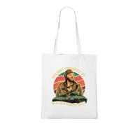 Venus Style Why Don't You Knock It Off With Them Negative Waves Retro Tank Commander Tote Bag White