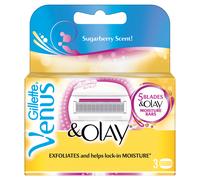 Gillette Venus & Olay Sugarberry Women's 3 Razor Blade Refills