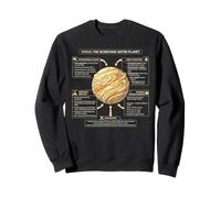 Venus - The Scorching Sister Planet Space Infographic Sweatshirt