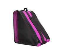 Venus valink Ice Skate Bag, Waterproof Carry Bag, Ice Skate Roller Blading Storage Bag with Shoulder Strap, Clear Storage Organizer Sport Bags for Kids Adults