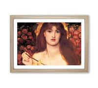 Venus Verticordia by Dante Gabriel Rossetti Framed Print | A2 Oak Framed Wall Art | Ready to Hang | Modern Nature Picture | Living Room Bedroom Lounge Office