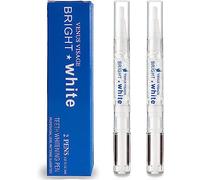 Venus Visage Award Winning Teeth Whitening Gel Pen - 2 Pack Teeth Whitening Kit - 20+ Uses - Professionally Formulated - Low Sensitivity Stain Remover - Mint Flavour, 0.07 fl oz/2 ml Each