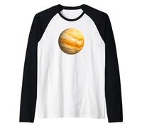 Venus Volcanic Planet Astronomy Science Space Lover Design Raglan Baseball Tee