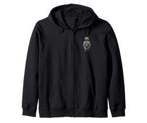 Venus von Willendorf Prehistoric Art Body Positive Zip Hoodie