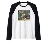Venus Williams Vs Serena Wimbledon Tennis Final 2002 Raglan Baseball Tee
