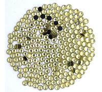 VENUS3 Premium DMC Hot Fix Rhinestone Glass Gemstones Sparkling Flat Back Iron or Glue on Diamante DIY Art and Craft Nail Art Bling Beads (SS20: 4.8-5mm - 100 Stones/Pack, Jonquil)