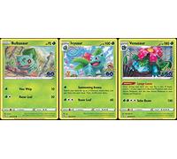 Venusaur 003/078 - Pokemon Go - Foil - Evolution Card Lot - Ivysaur Bulbasaur