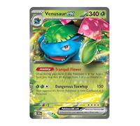 Venusaur ex 001/142 Ultra Rare Pokemon Card | Rare Pokémon Cards | Pokémon EX | Stellar Crown | Pokemon Scarlet and Violet | Titan Cards Authenticated