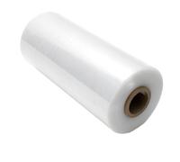 Venuscello® 1 x Clear Pallet Wrap Machine Roll Non-Extended Core 500mm x 1750m Heavy Duty 20mu Stretch Film Industrial Strength Cling Packaging Shrink Waterproof Tear Resistant For Furniture