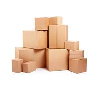 Venuscello® 1 x Double Wall Cardboard Boxes 60.96cm x 60.96cm x 60.96cm Removal Shipping Posting Carton for Packing Parcel & Moving House - 24" X 24" X 24"