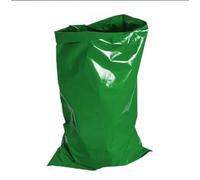 Venuscello 10 x Green Rubble Sacks Heavy Duty | Refuse Sacks Builders Bags 36 x 48 inch 350 Gauge Strong and Tear Resistant - Ideal for Builders, Contractors, Renovation and Garden Wastage