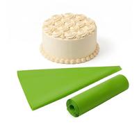 Venuscello® 100 x Green Icing Piping Savoy Bag 21 Inch Plastic Reusable Non Sticky Cupcake Pastry Cookies Cake Dessert Decorating Easy Grip Strong Baking Kitchen