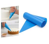 Venuscello® 100 x Savoy Icing Piping Disposable Blue Mash Thick 21" Bags for Decorating Cookies, Cake, Pastry Ideal for Baking Easy to Grip and Comfortable