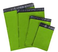 Venuscello® 200 x Polythene Mailing Bags 9" x 12" Green Postal Postage Packaging Shipping Parcel Mailers for Packing Delivery Package Mail