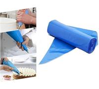 Venuscello® 30 x Blue Icing Piping Savoy Bag 21" Plastic Reusable Non Sticky Cupcake Pastry Cookies Cake Dessert Decorative Easy Grip Comfortable Strong Perfect Baking Professional Kitchen