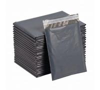 Venuscello® 300 x Grey Polythene Mailing Bags 4 x 6 Inch Self Seal Postal Postage Packaging Shipping Parcel Mailers for Delivery Dispatch